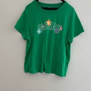 Old Navy Green Tee / XL